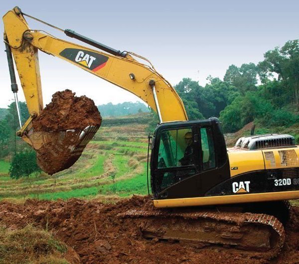caterpillar 320d excavator rental equipment