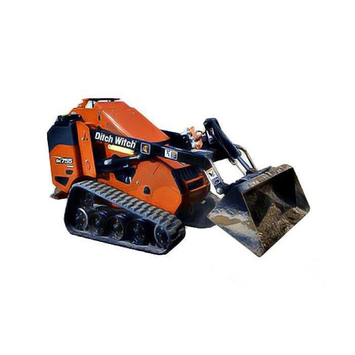 image of a ditch witch mini track loader sk750