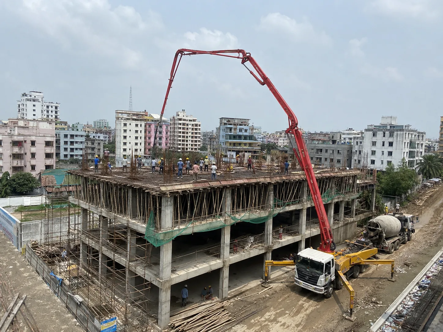 বুম পাম্প ভাড়া