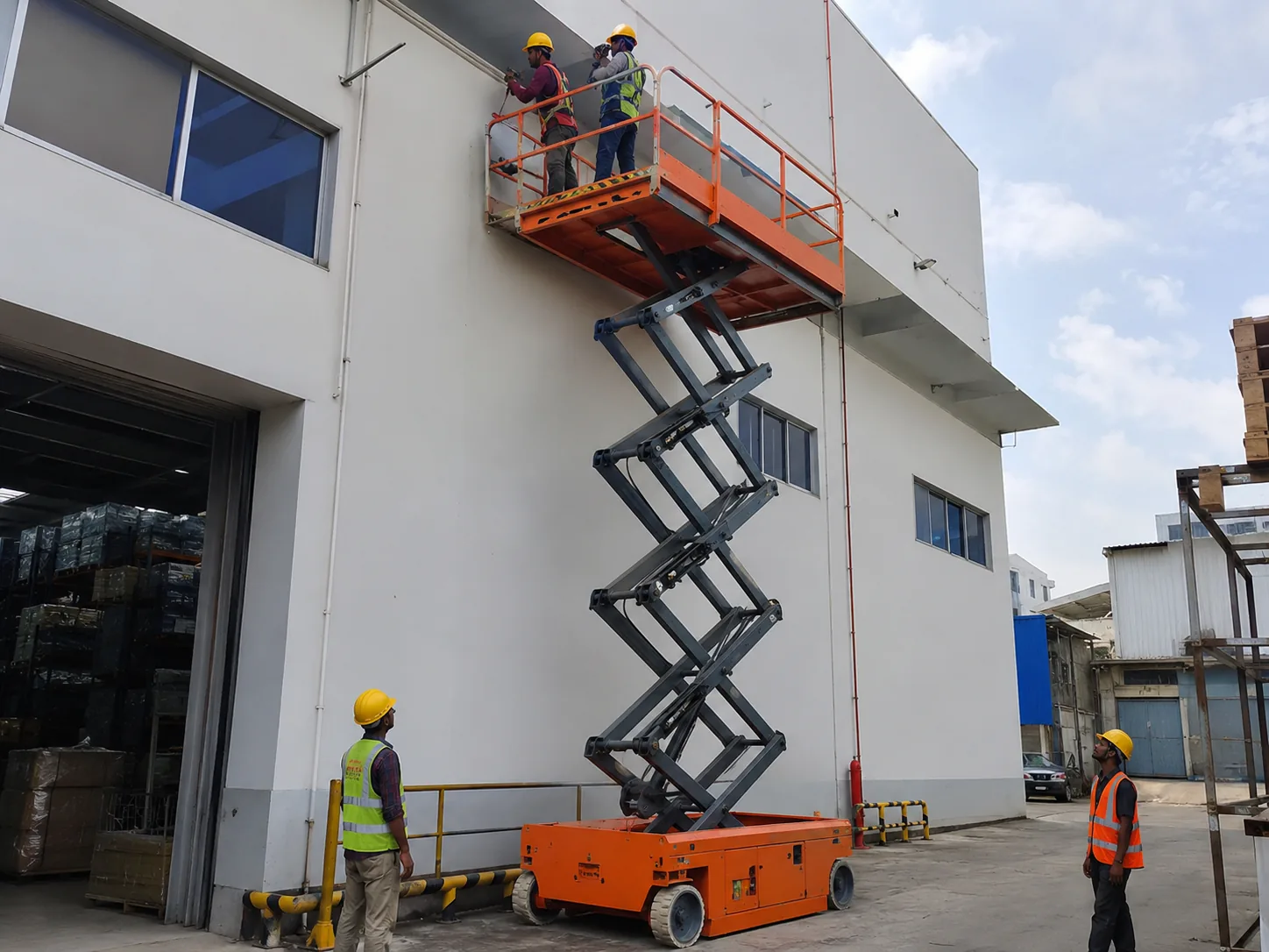 ১১ মিটার scissor lift
